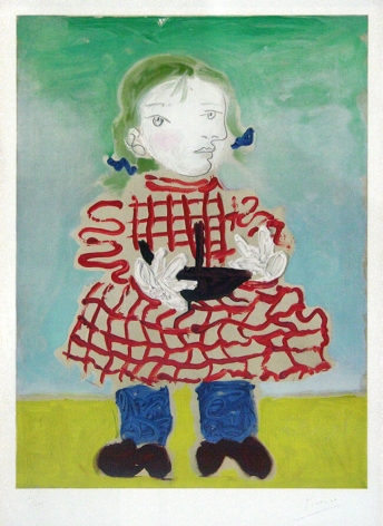 Maya Au Pinafore, 1956, Offset and lithograph printing in paper
