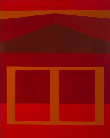 Western Landscape, AKA Red & Ochre, 1979   Oil on canvas   60 x 48 inches
